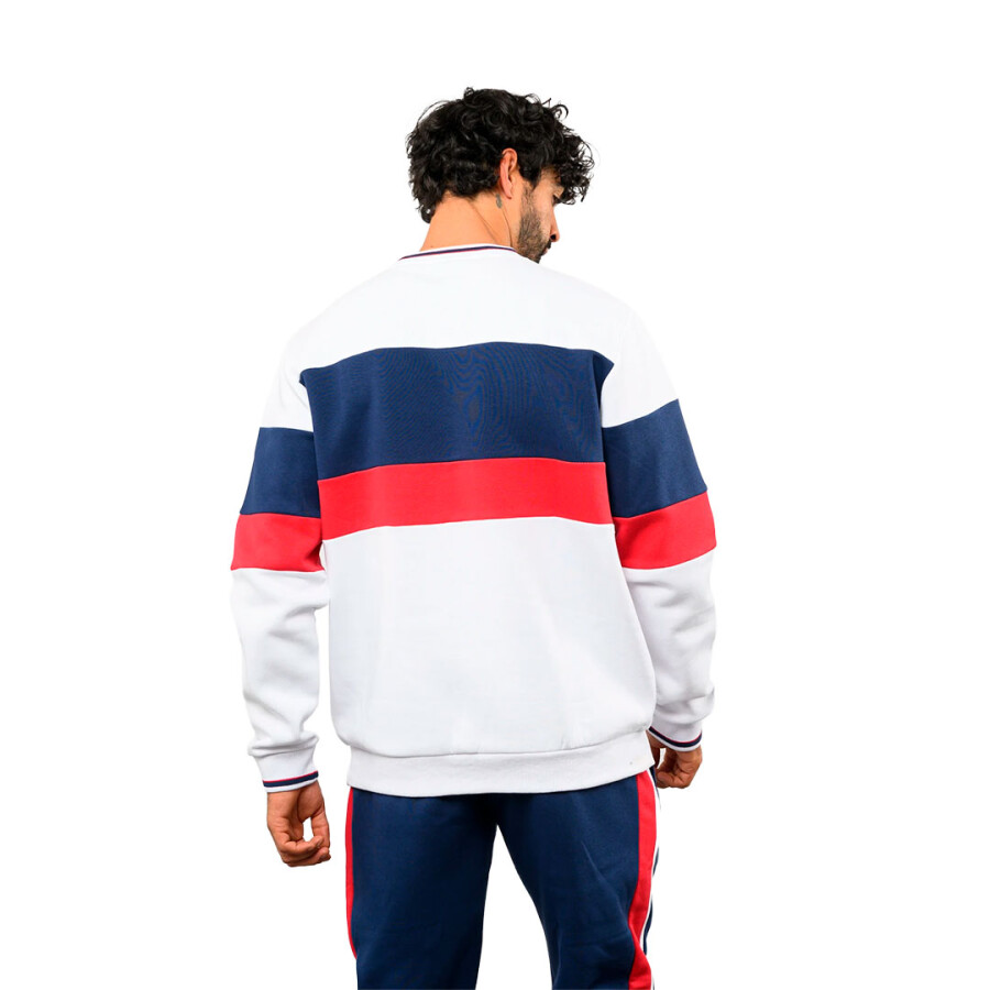 Buzo de Hombre Umbro Grav Nacional Blanco - Azul