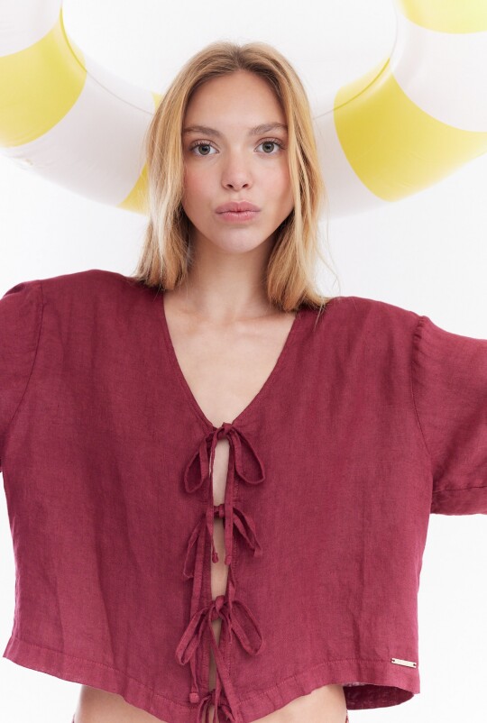 Blusa Daze Bordó