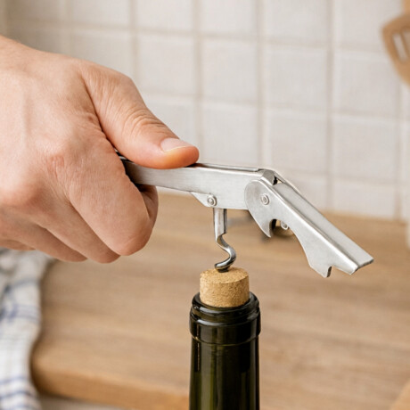 Sacacorchos 12 cm Acero Inoxidable Sacacorchos 12 cm Acero Inoxidable
