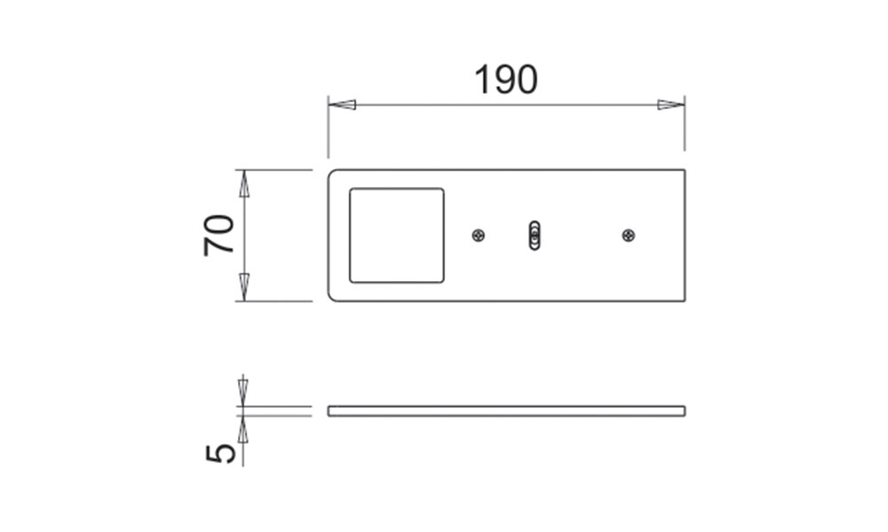 DOMUSLINE SET POLAR - NEUTRA 3x5w 45-n