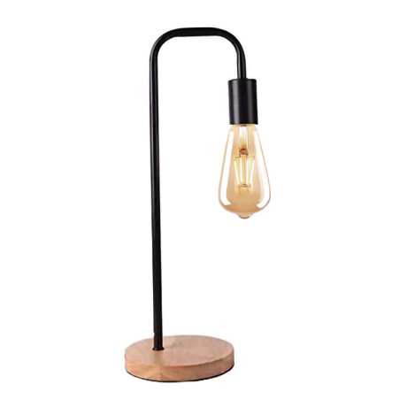 DECO100 Lámpara de Mesa Miranda Negra