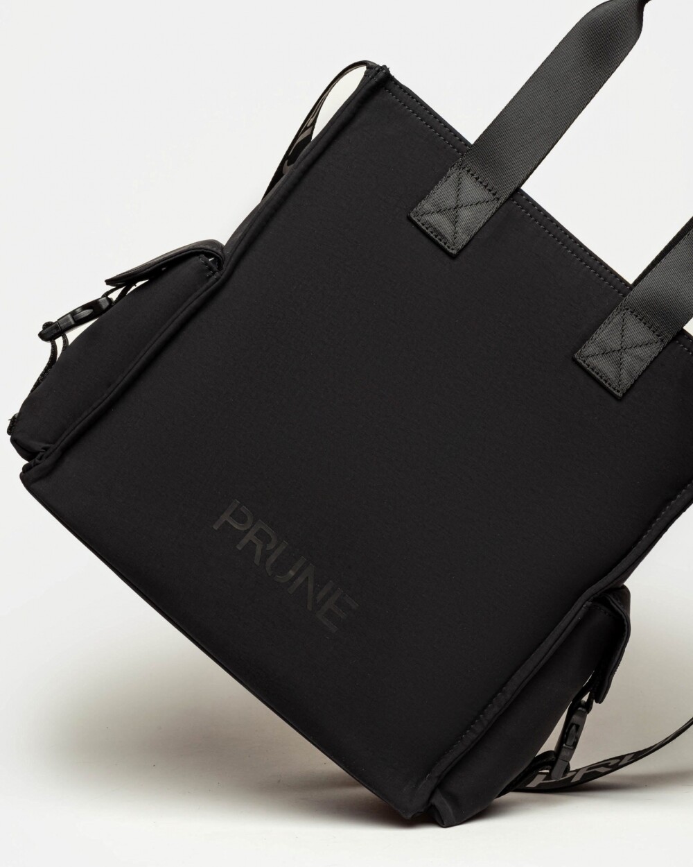 Cartera al hombro Flight en Nylon Negro