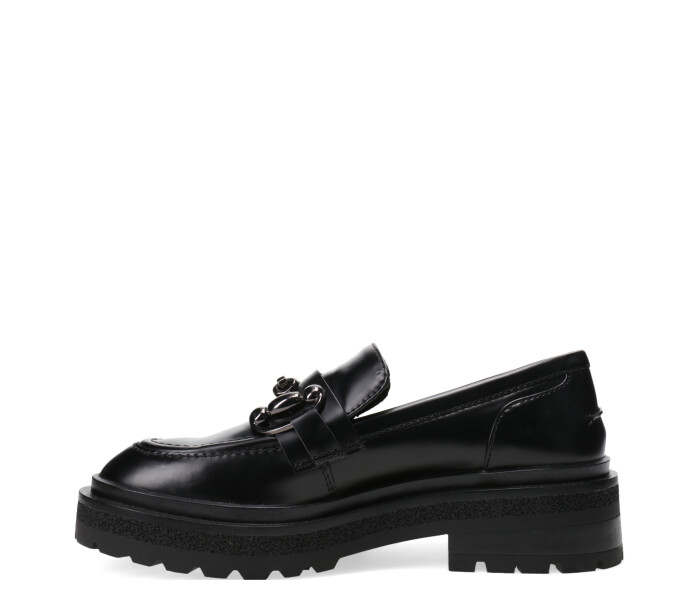 Zapatos de Mujer Miss Carol DOULE Mocasin con hebilla Negro