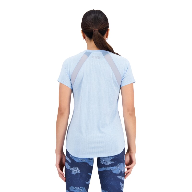Remera New Balance de dama - WT21262BZH BLUE