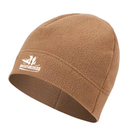 Set de gorro + cuellera en micropolar Caqui
