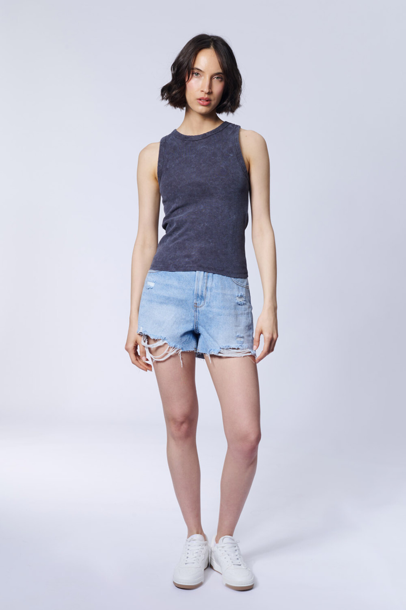 Short Jean Roto Celeste BAS Basic Simple