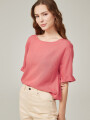 Blusa Cenobia Rosa Oscuro