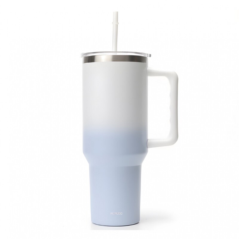 VASO TÉRMICO CON ASA Y SORBITO (COLECCIÓN CHERRY BLOSSOM/AZUL/1200 ML) VASO TÉRMICO CON ASA Y SORBITO (COLECCIÓN CHERRY BLOSSOM/AZUL/1200 ML)