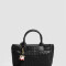 City Cartera City Trenzada - Negro