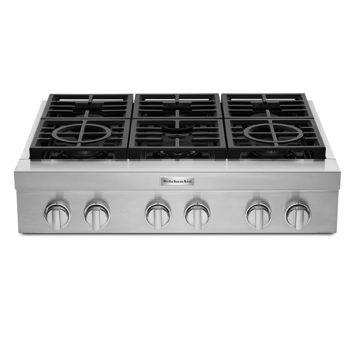 ESTUFA EMPOTRABLE KITCHEN AID, 36"-90CM,TIPO COMERCIAL 