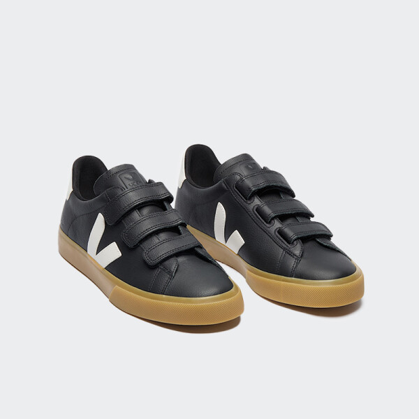 Championes Veja Recife Leath Negro