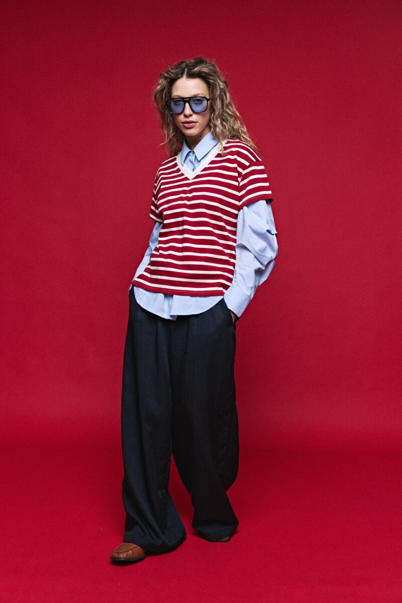 REMERA MAIKA Rojo