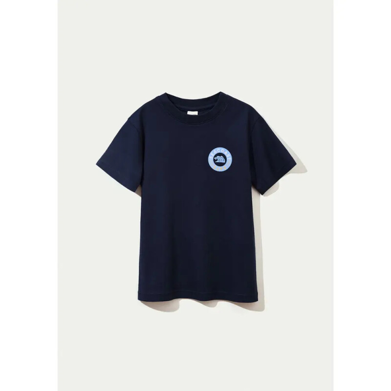 CAMISETA MM MASC AZUL ESCURO