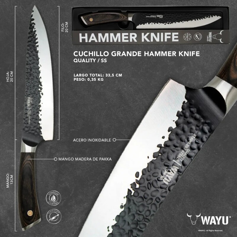 Cuchillo Hammer Wayu 33cm Cuchillo Hammer Wayu 33cm