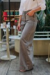 JEAN CICI WIDE LEG GRIS