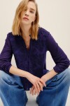 CAMISA AMALITA EMBRO Azul