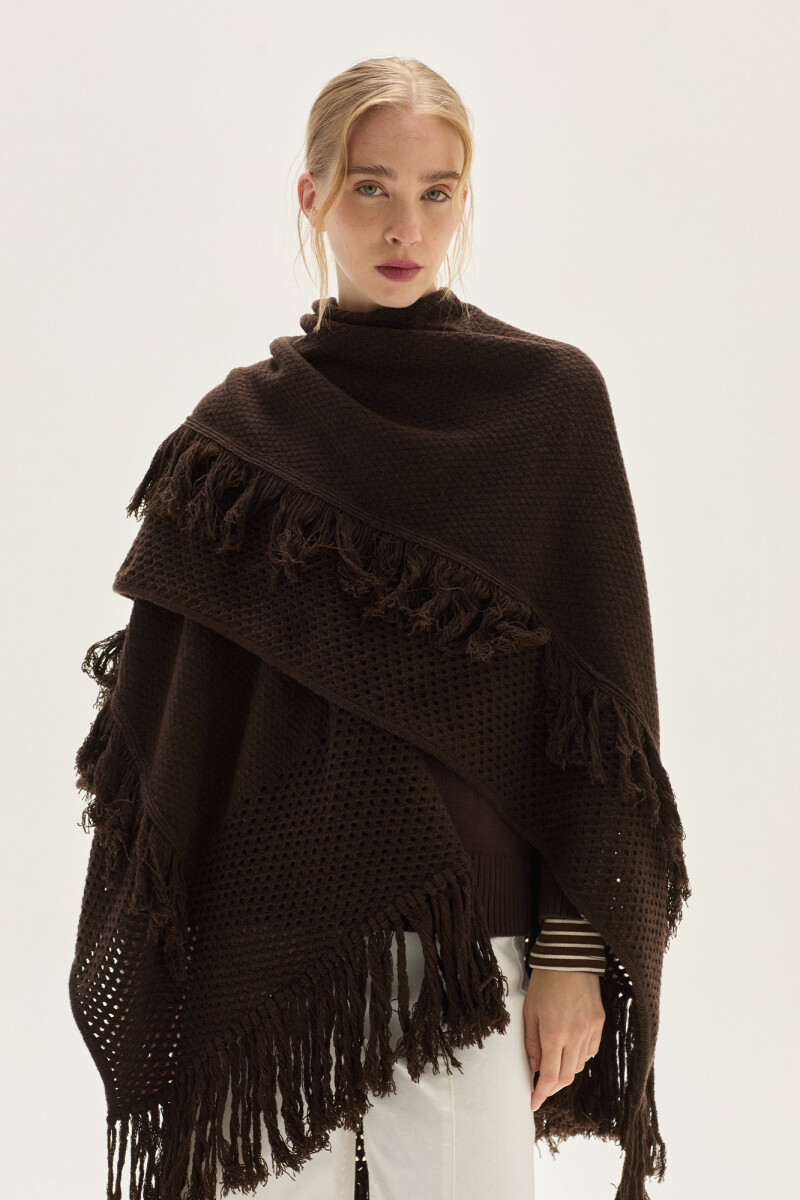 Ruana Suri Chocolate