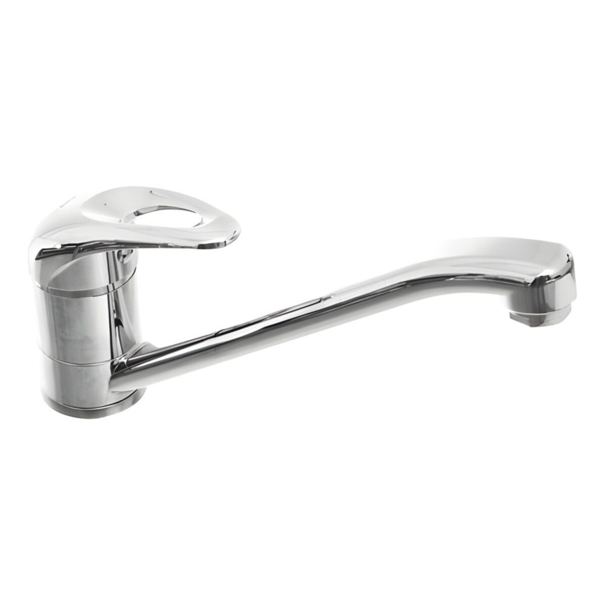 Grifería monocomando de cocina Karson pico bajo 