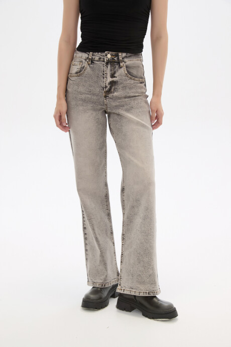 Pantalon Geilan Gris Claro