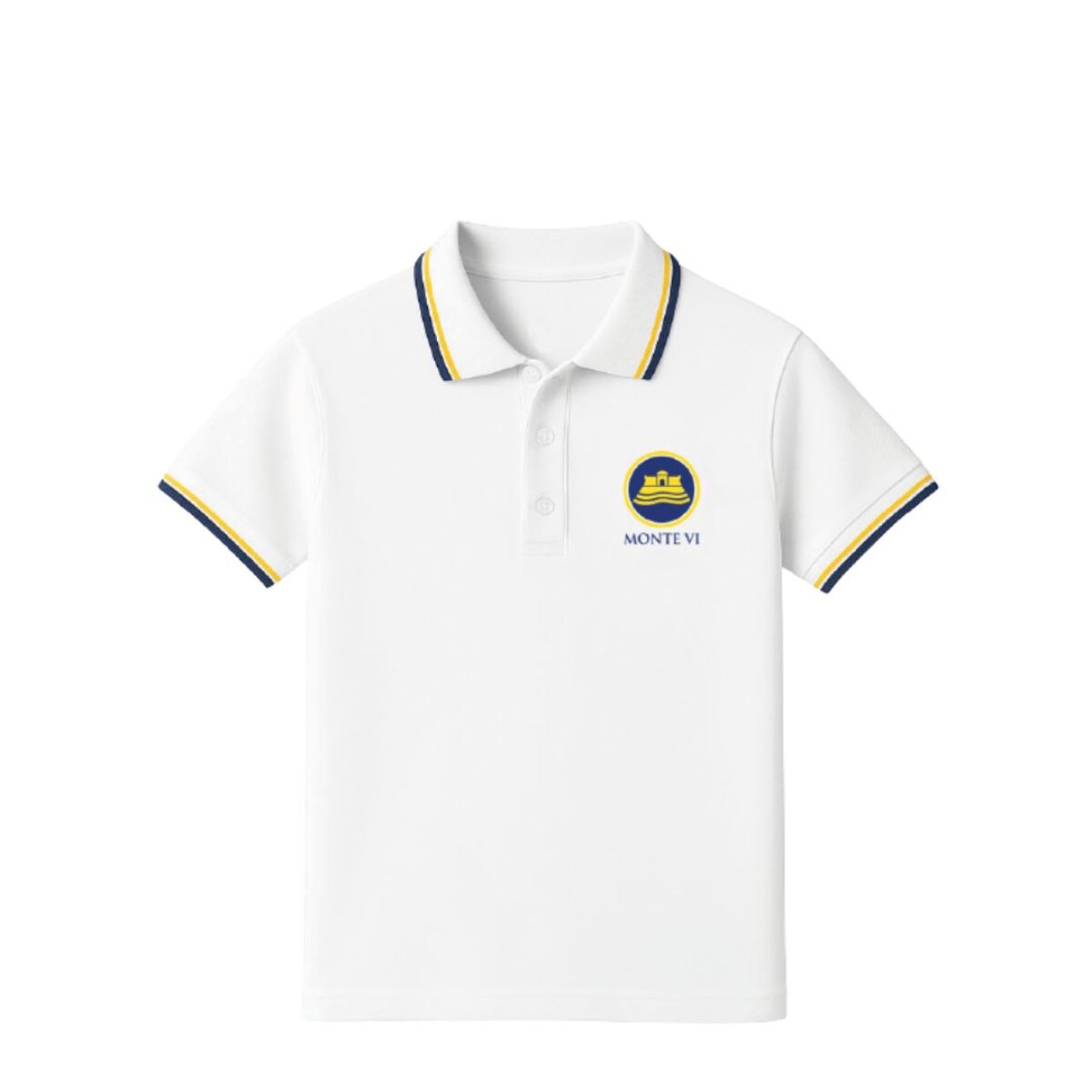 Remera Polo Monte VI Blanco