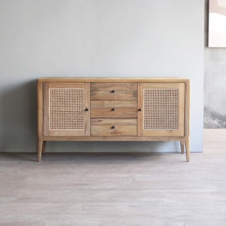APARADOR MADERA NATURAL-BEIGE RENÉ