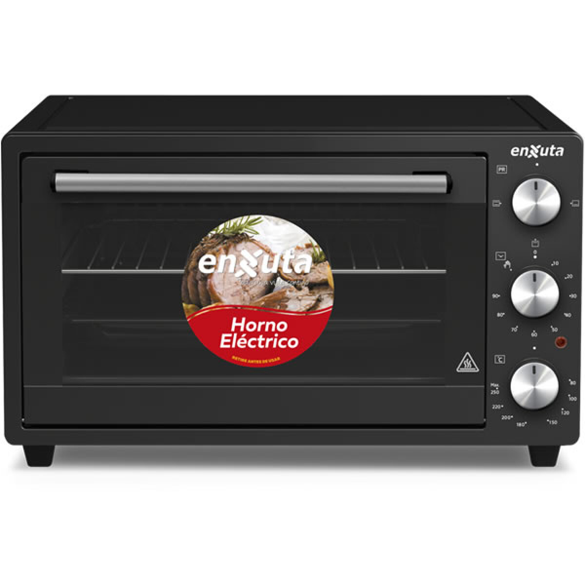 Horno Eléctrico 20 Litros Negro 