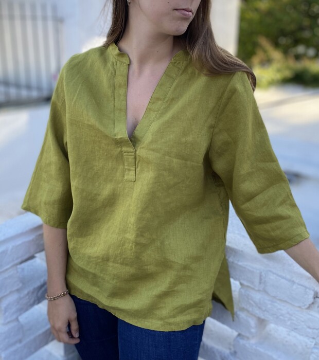 Camisa Sofi Pistacho