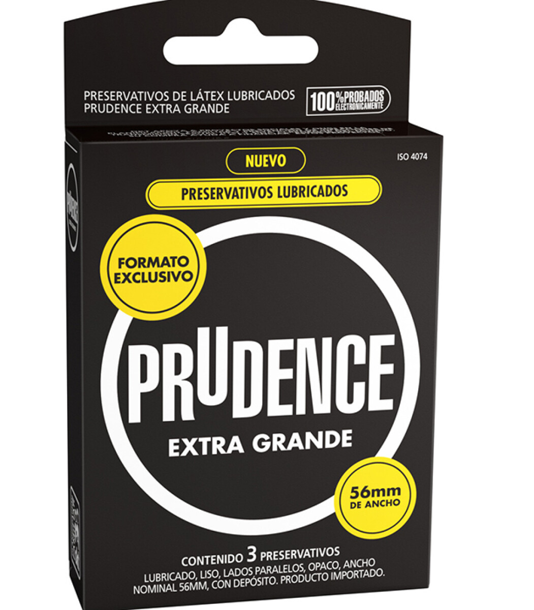 Preservativos Prudence - Extra grande 