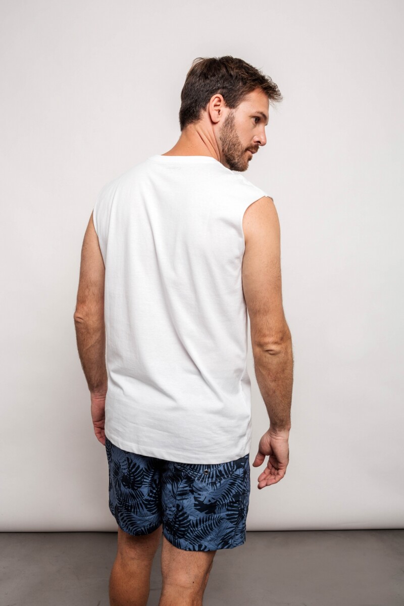 Remera Meteo Blanco
