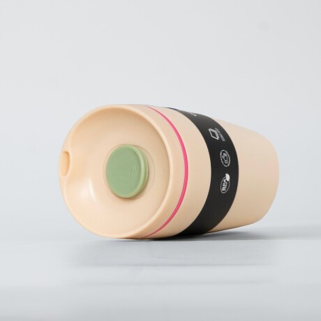 Vaso Térmico Brio Café Jarra Mug 350ml Acero Inoxidable Beige
