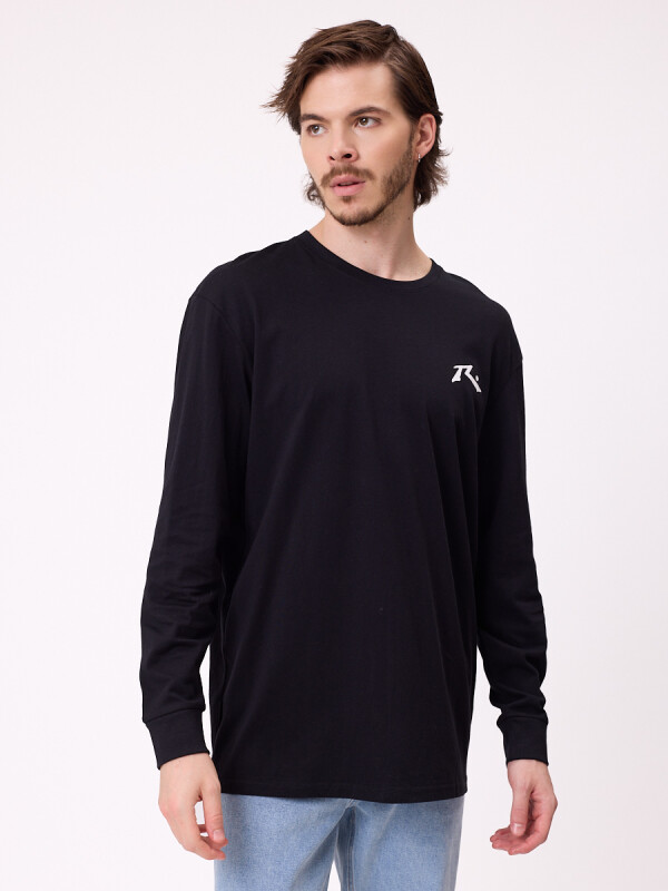 T-SHIRT M/L KANDAW26 RUSTY Negro