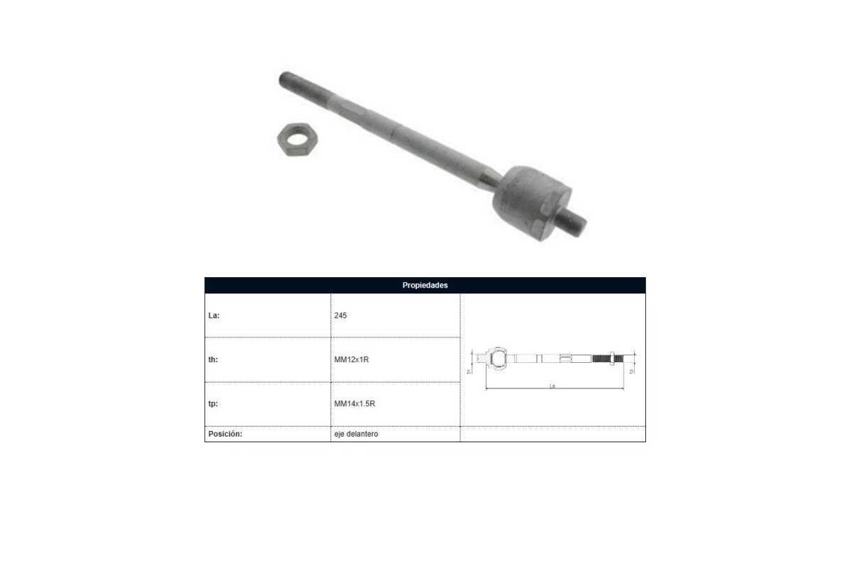 Mate Citroen C3/Ds3 10-25 Der/Izq Mate Citroen C3/Ds3 10-25 Der/Izq