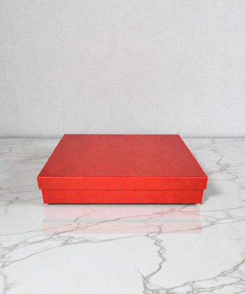 Caja Rigida 26 x 35,5 x 7 ROJO