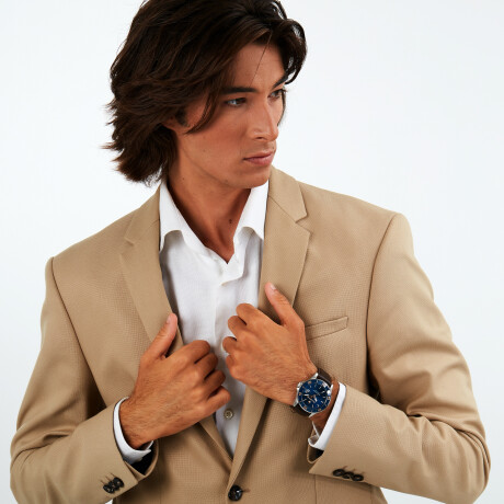 Reloj Maserati Clasico Cuero Marron 0