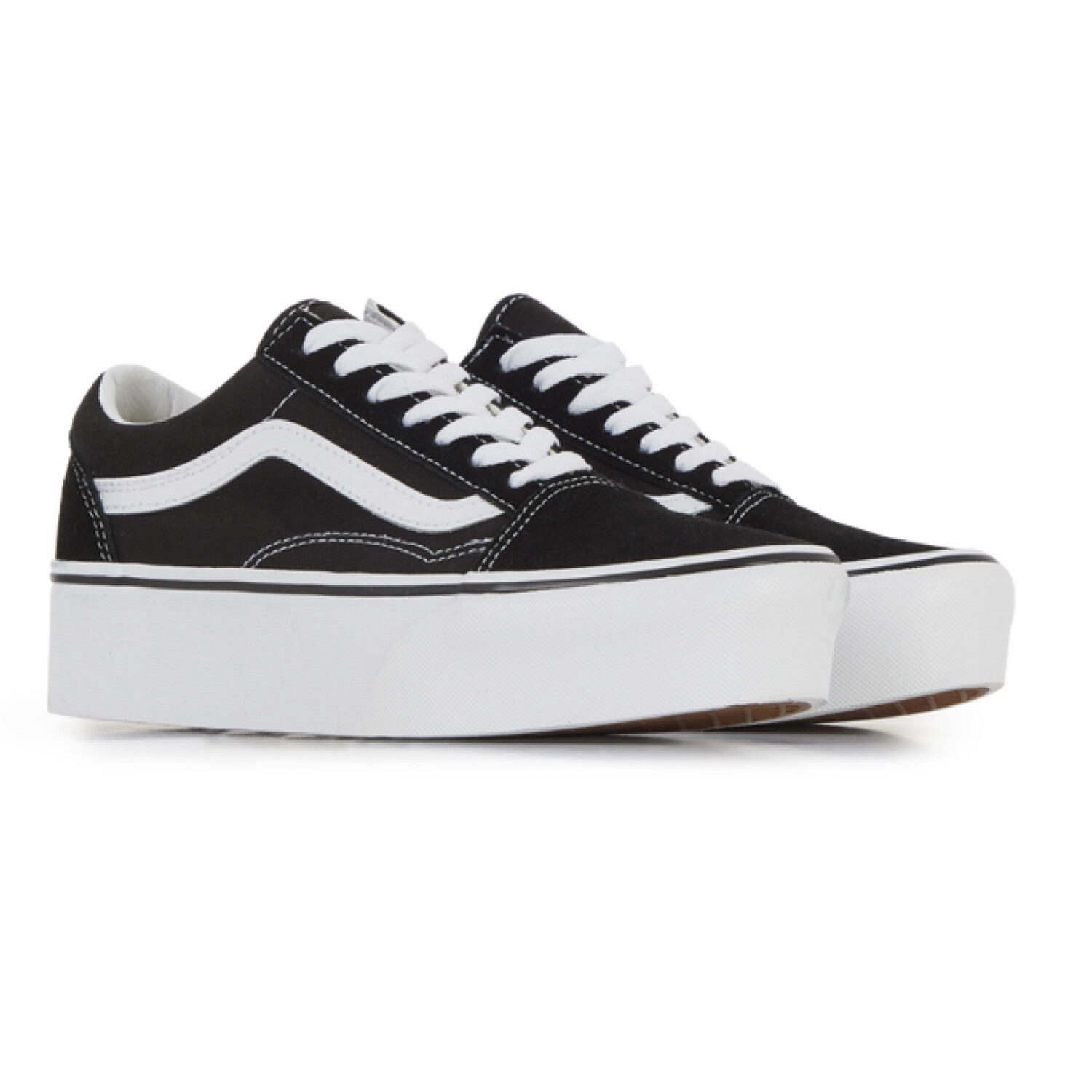 Championes Vans Old Skool Plataforma Negro — La Isla