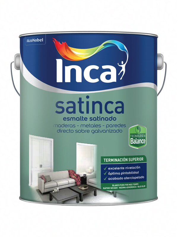 SATINCA BALANCE COLORES INTENSOS- 3,6 LT. - AL AGUA - N/A