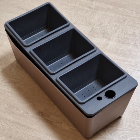 [OUTLET] Maceta Autoirrigable Triple Tramontina Marrón Sin Tapón ni Cuerdas [Incompleta sin caja] [OUTLET] Maceta Autoirrigable Triple Tramontina Marrón Sin Tapón ni Cuerdas [Incompleta sin caja]