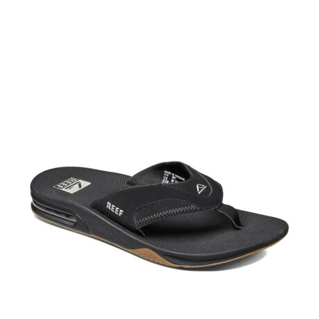 Ojotas Reef Fanning Black Negro