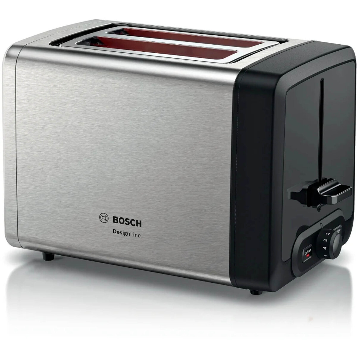 TOSTADOR BOSCH - 2-PANES GRIS TAT4P420 DESIGNLINE 