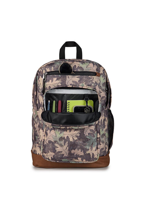 Mochila Portalaptop Cool Student - Unisex Green/grey/charcoal