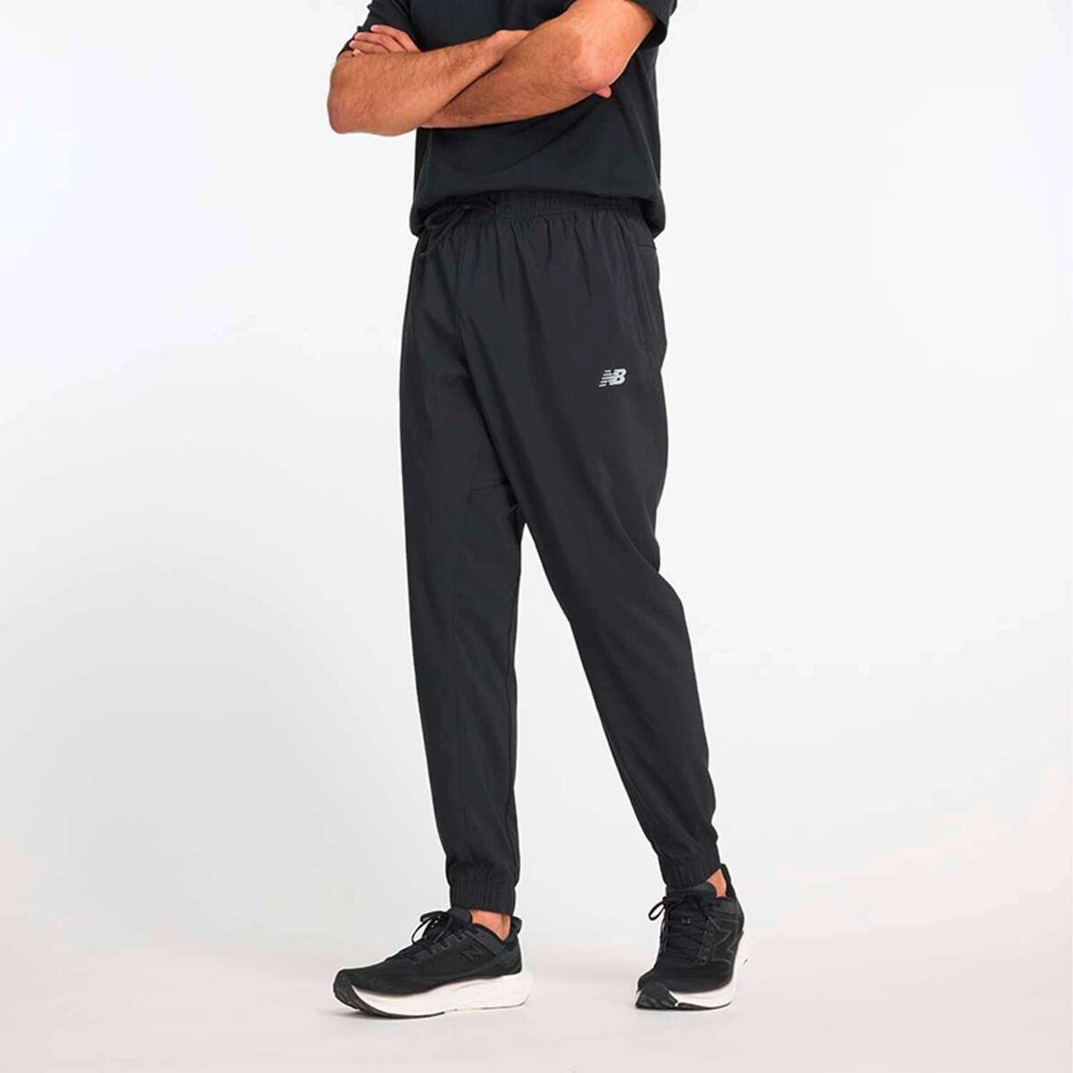 Pantalón Largo Active Woven Jogger de Hombre - Negro 