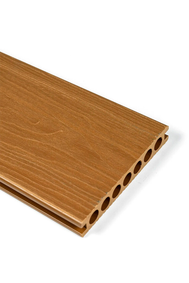 DECK WPC TEXTURADO TABLA DECK WPC TEXTURADO JE11 C04 TEAK 2850X148X23MM