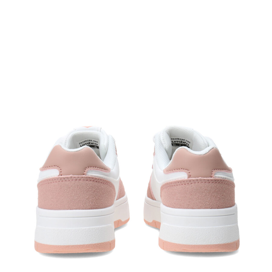 Championes de Niña Umbro Milo Bold Blanco - Rosado