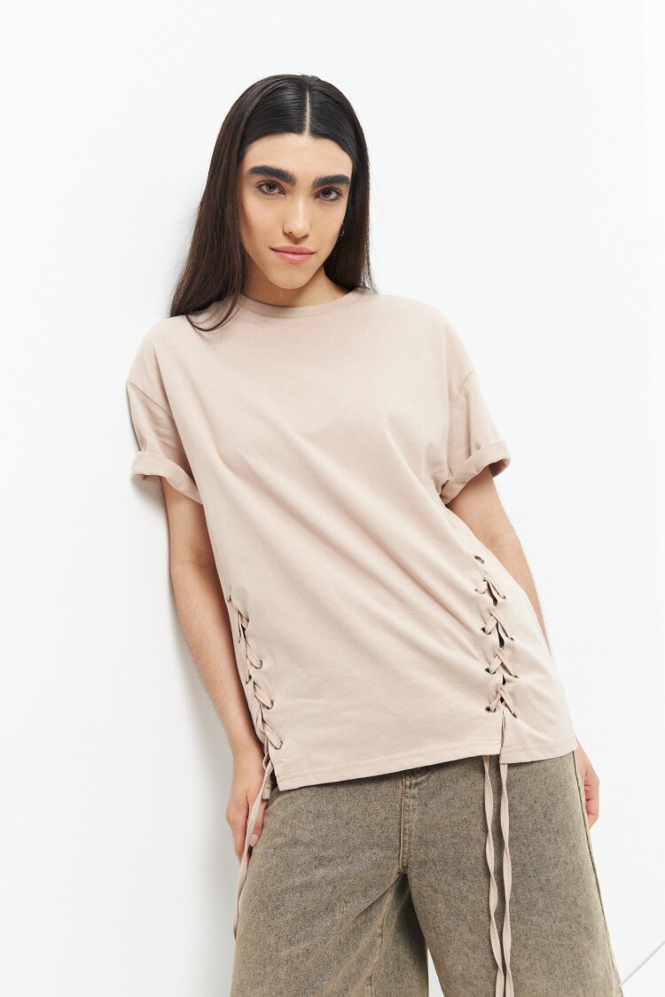 REMERA MERLE Beige