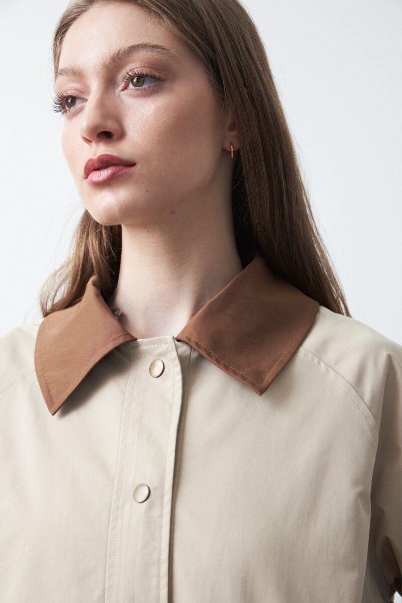 TRENCH SOLENE Beige