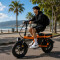 Bicicleta Eléctrica Sg04 Pl 16" 500w 100kg 35kmh NARANJA