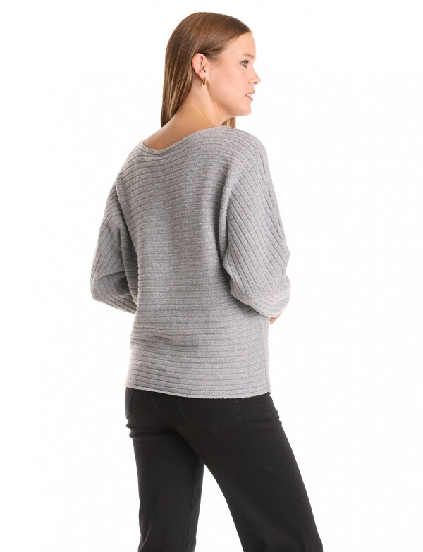 Buzo Ribs Dolman Esc GRIS