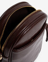 Complemento Marroquinería Porta Celular Con Bolsillo Delantero - Marron Chocolate