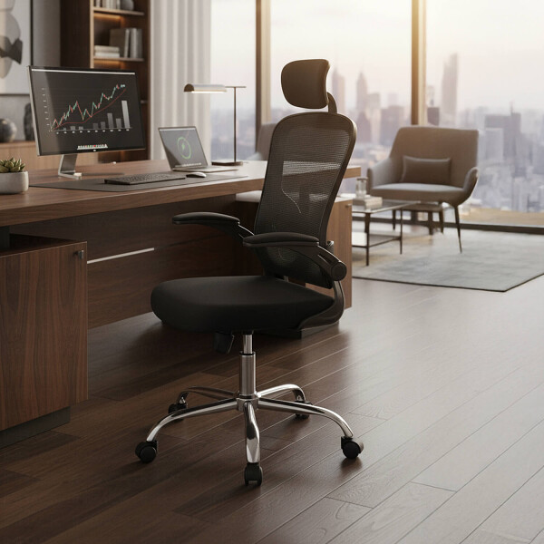 Silla De Escritorio Ergonomica Con Apoya Brazos Ajustables Oficina Ejecutiva Imback Silla De Escritorio Ergonomica Con Apoya Brazos Ajustables Oficina Ejecutiva Imback