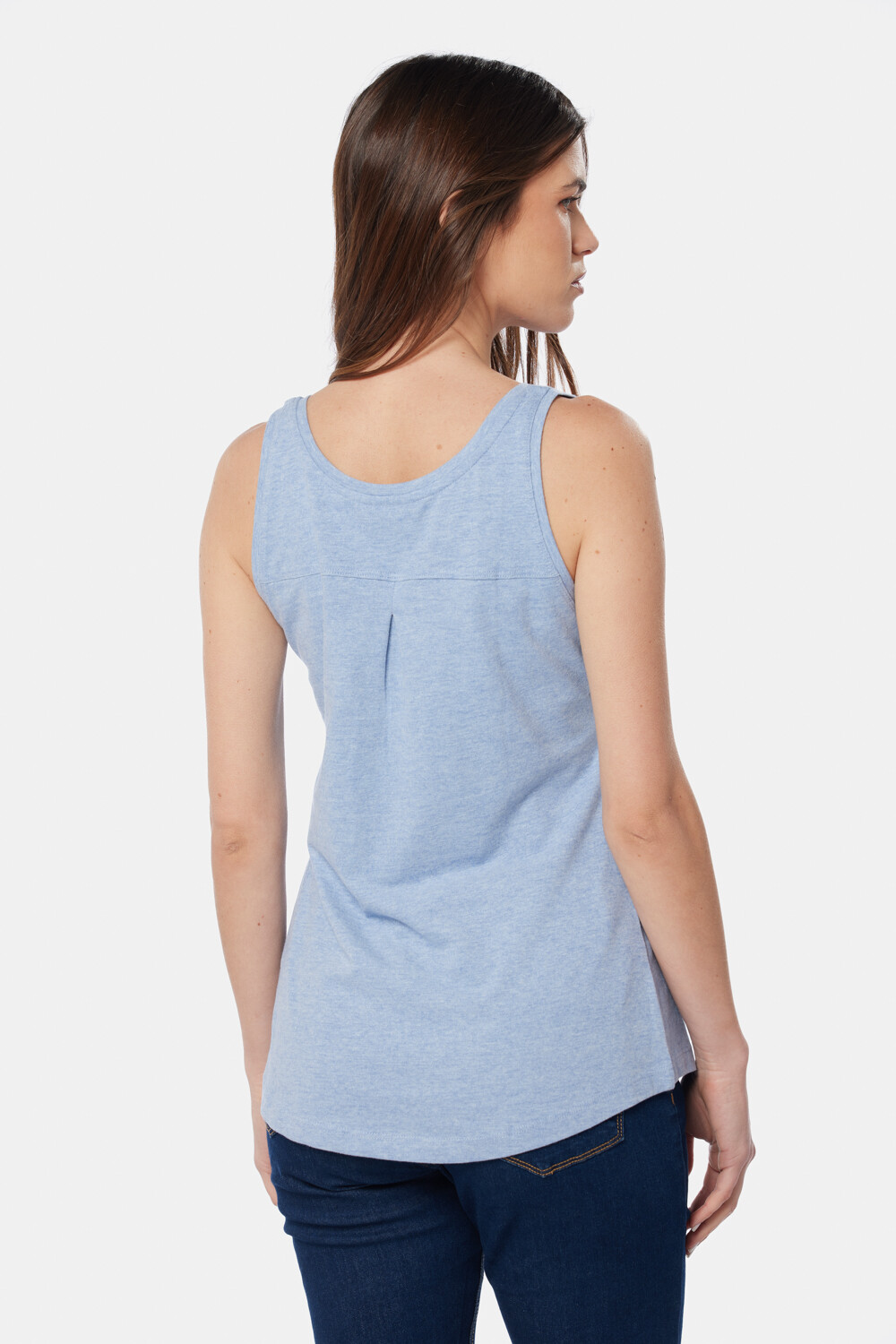 MUSCULOSA LISA Azul